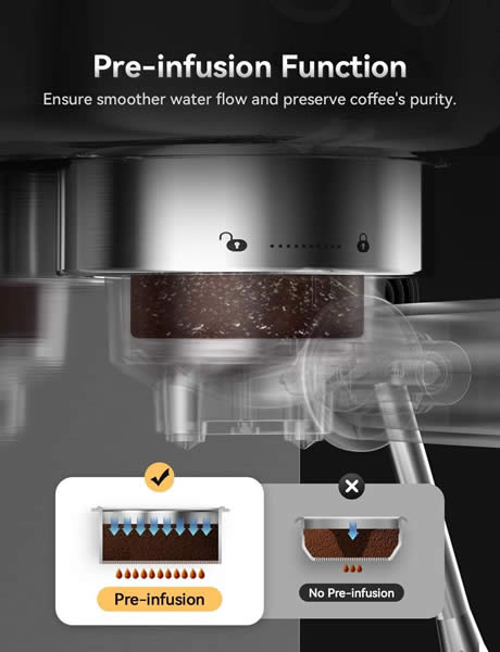 Mielux Espresso Coffee Machine - Image 3