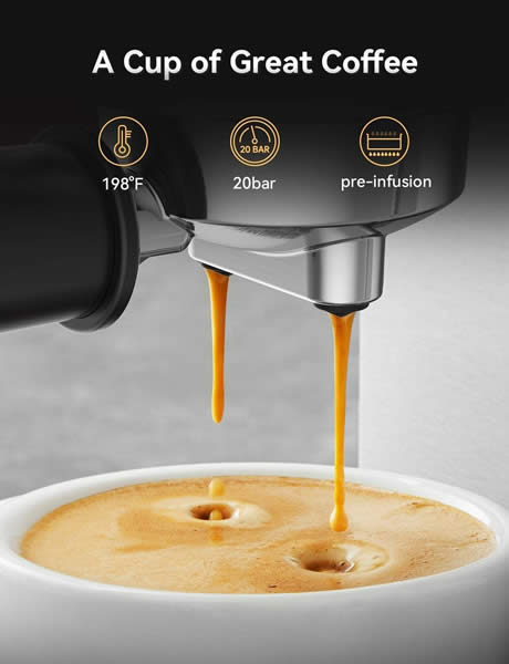 Mielux Espresso Coffee Machine - Image 5