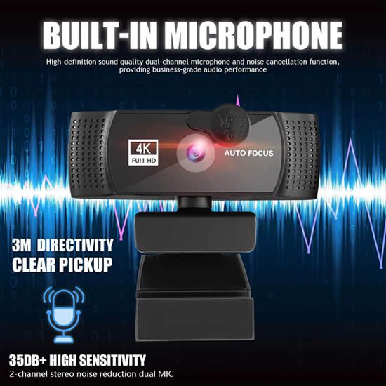Sol Lumeo 4K Autofocus Webcam - Image 6