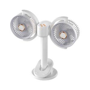 Sol Lumeo Dual-Head Mini Fan